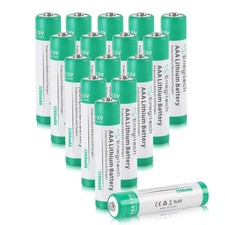 Enegitech AAA Lithium Batteries, 1.5V 1200mAh Non-Rechargeable Triple A Lithi...