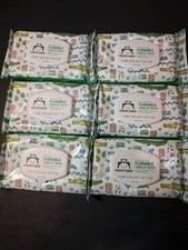 Mama Bear Toddler Toilet Wipes, Fragrance Free, Plant-Based 42 Count 6 pack 