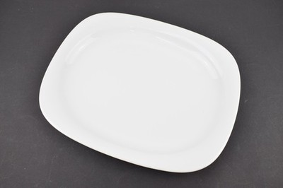 Rosenthal Studio Line SUOMI Fleischplatte Teller weiß 33,4 x 26,8cm Design