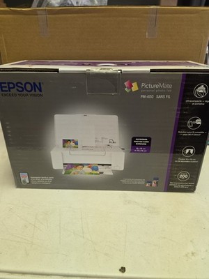 Epson PictureMate PM-400 White Standard Printer - C11CE84201