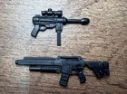 GI Joe Classified 195 Ramp Rats Sub-machine Gun & Assault Rifle Custom Fodder
