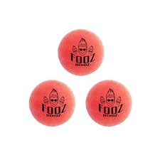 Fooz Headz Foosballs Professional Tournament Quality - Regulation Size, Red