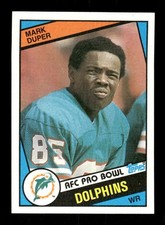 1984 Topps #120 Mark Duper RC NMMT or better, centered  TZ1 BXCP67