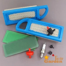 Air Filter For 677014 695547 697153 Troy Bilt Pony 17.5HP Tractor Mowers Motor