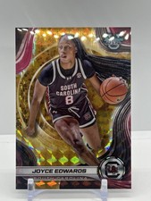 2024-25 Bowman's Best University Gold Refractors #36 Joyce Edwards Rookie 16/50