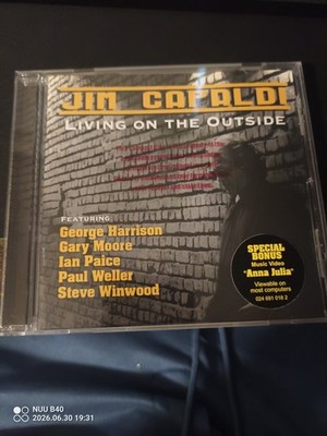 Living on the Outside by Jim Capaldi (CD, 2003) very good