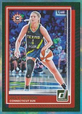 2025 Panini Donruss WNBA Green Shimmer Parallel Card #33 Jacy Sheldon Sun