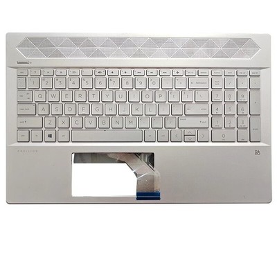 L24926-001 Palmrest US with Keyboard for HP Pavilion 15-CU TPN-Q209 *tn