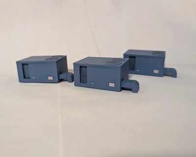 Custom Built 1/87 HO Scale Set Of 2 Rooftop AC Units. 3D Printed Resin Models