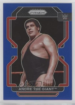 2022 Panini Prizm WWE Blue Prizm 2/199 Andre the Giant #200 0za4