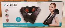 VIVASPA Neck and Shoulder Massager  Adjustable Kneading and Heat  NIB