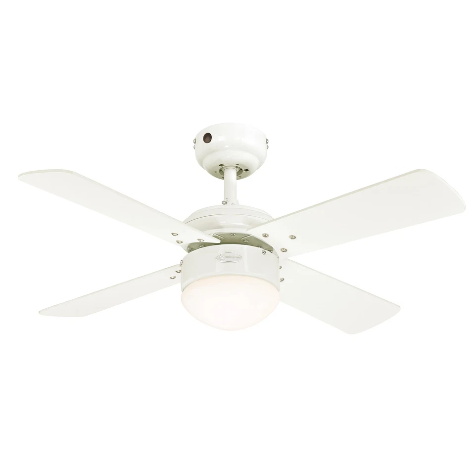 Dimmer LED Ceiling Fan with Remote Control Westinghouse Colosseum White 90cm - Image 2 of 4
