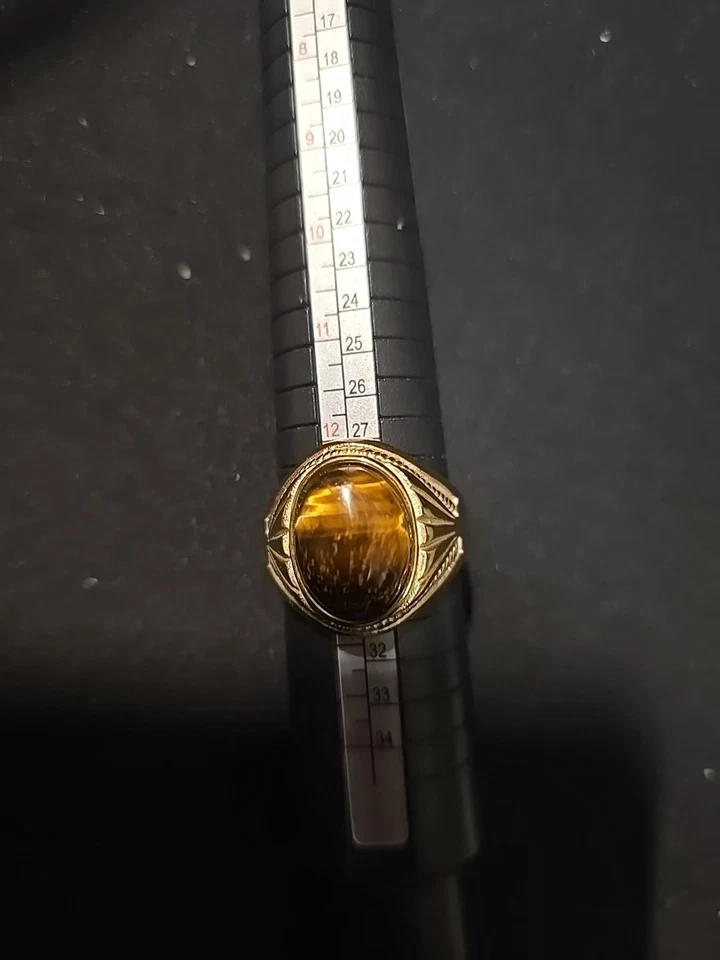 Tiger's Eye Signet 戒指 尺寸 12 — 第 3/3 张图片