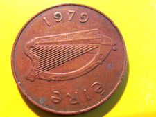 1979  IRELAND  2 PENCE  Circulated XF