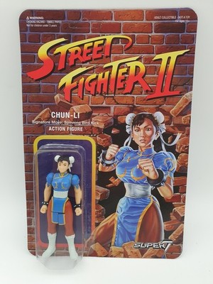 Street Fighter 2 Chun-Li Super7 Neu Ovp
