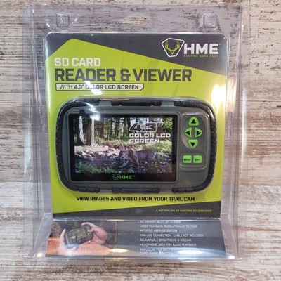 HME SD Card Reader & Viewer with 1080P Playback Full HD Video Mode - HME-CRV43HD