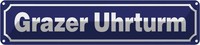 Blechschild 10X46 Cm Grazer Uhrturm Abenteuer Reisen StraßE Stadt Urlaub Deko Ge