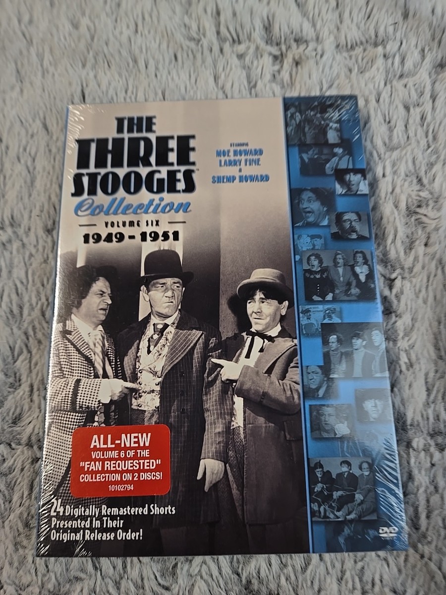 The Three Stooges Collection Volume 3 5 6 8 DVD Box Set X4 1940