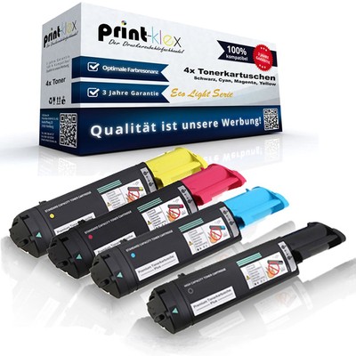 4x Super XL Tonerkartuschen für Epson Aculaser CX 11 N NF NFC Eco Light