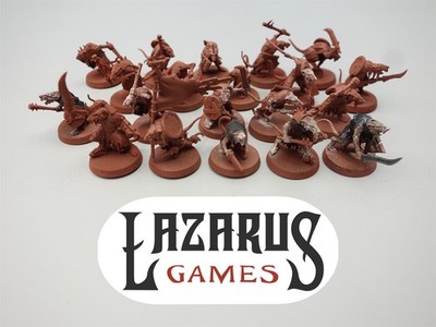 Warhammer FB AoS Grand Alliance Chaos: Skaven - 20x Clanrats (primed) 