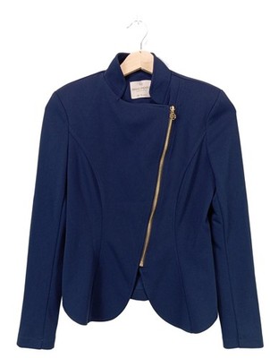RINASCIMENTO Strickjacke Damen Strickbekleidung Gr. DE 34 blau Casual-Look