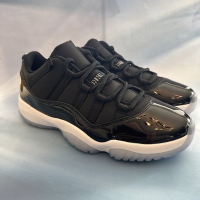 Nike Air Jordan 11 Retro Low Space Jam Men's Size 9 Shoes Black
