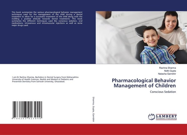 Pharmacological Behavior Management Of Children Rachna Sharma-image