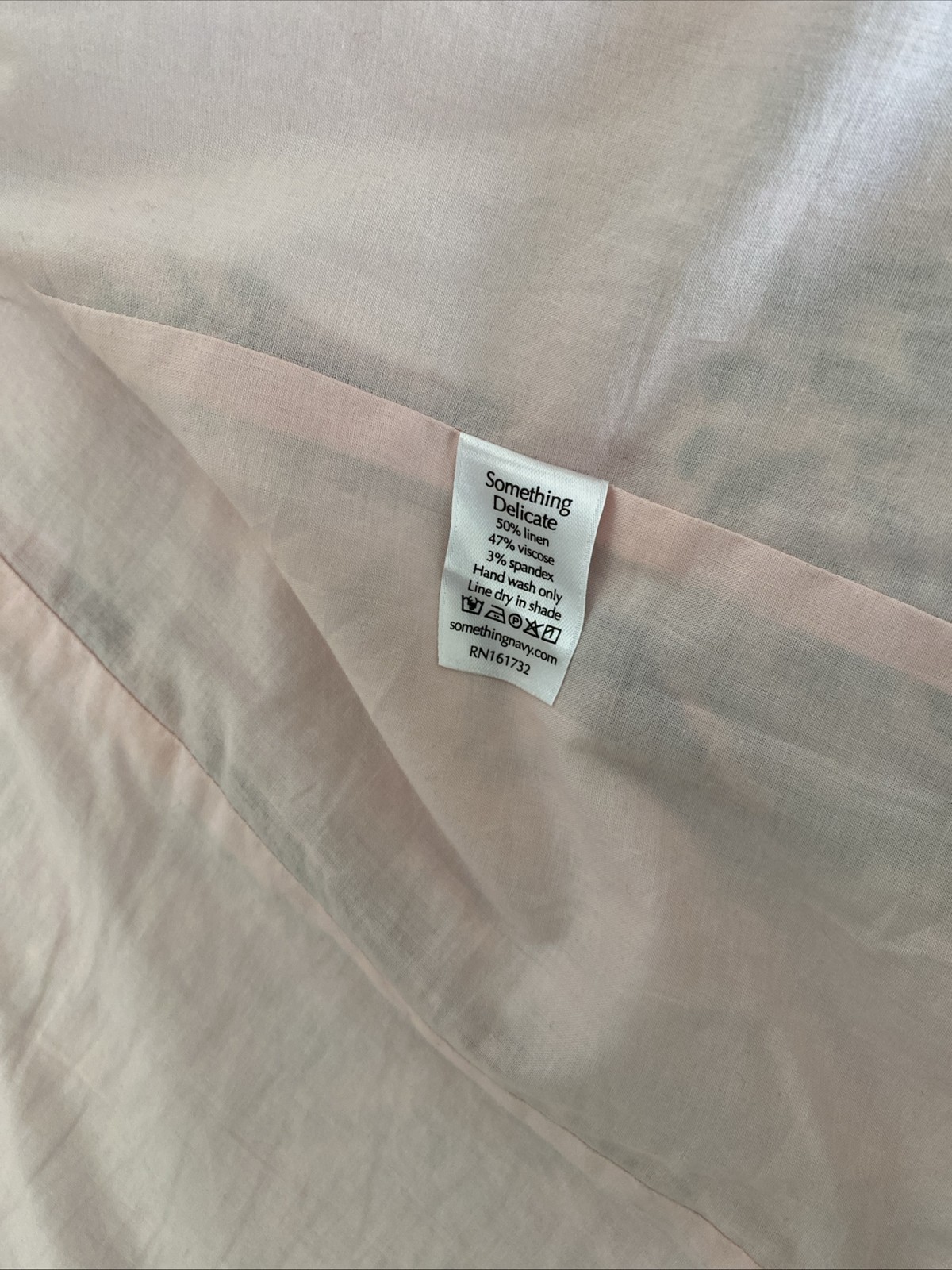 Something Navy Danielle Double Breasted Linen Ble… - image 15