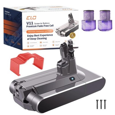 Dyson V11 Screw-in Replacement Battery 5000mAh for Animal, Absolute, Pro, Tor...