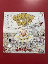 Vintage 1994 Green Day Promo 2-Sided Poster Flat 12x12 Wall Art Reprise