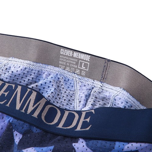 Men Underwear Male Panties Sexy Soft Solid Color Blue Breathable Classic - Picture 5 of 24