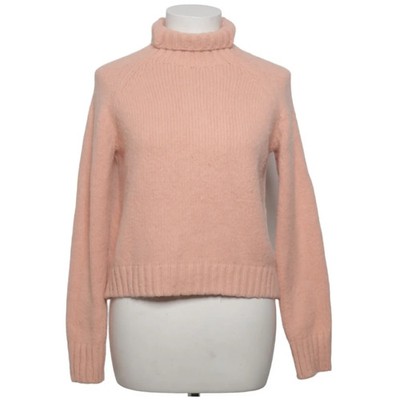 Massimo Dutti, Rollkragenpullover, Größe: S, Pink, Einfarbig, Rippenstrick #MvZ