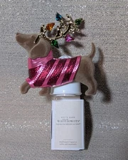 *NEW* Bath & Body Works Dachshund Reindeer Wallflowers Fragrance Plug