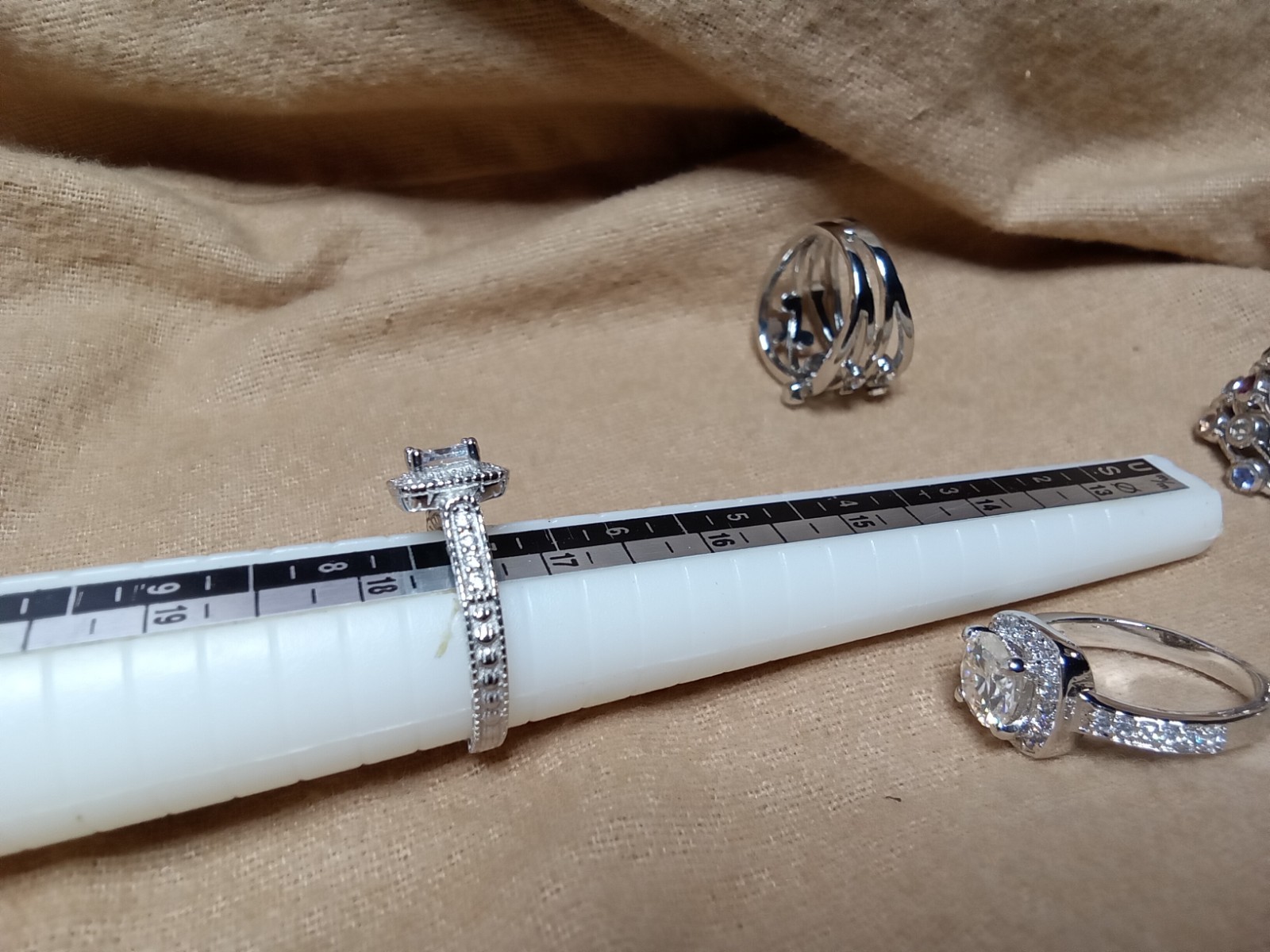 925 Solid Sterling Silver Ring - image 8