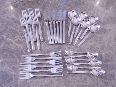 WMF Modell FRANKFURT Tafelbesteck 6 Personen 30 Teile Cromargan TOP ! - Bild 1 von 4