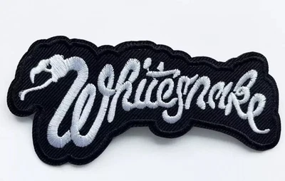 WHITESNAKE Hard Rock Music 1979 Band Embroidered Iron/SEW/Glue On PATCH, UK Sale