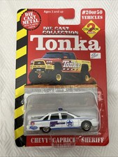 Tonka Die Cast Collection 1/64 Scale Chevy Caprice Sheriff Car 20/50 Maisto 2000