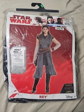Star Wars:the Force Awakens Rey Skywalker Costume Med. NEW-attachments unopened