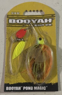 BOOYAH Pond Magic Small-Water Spinner-Bait Bass Fishing Lure Fire Bug 2005