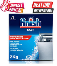 Finish Dishwasher Salt 2kg Hard Water Protection Cleaner Dishes 2.75 per kilo