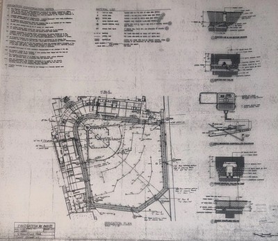 Rare Historic Steeplechase Park 2001 Irrigation Map Coney Island New York