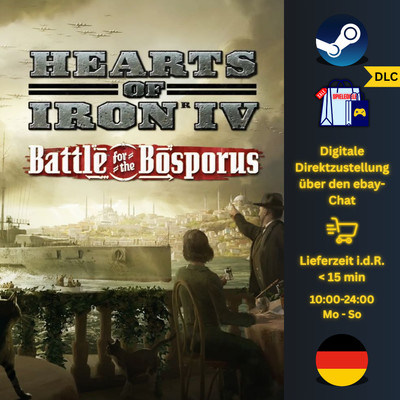 Hearts of Iron IV: Battle for the Bosporus [Code/Key PC Steam]