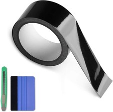 Gloss Black Vinyl Wrap Chrome Delete Film