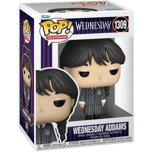 Funko Unisex Grigio Statuetta Da Collezione Wednesday Pop! Tv Wednesday - Immagine 4