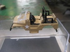 NEW ho scale Auto-World X-Trac unpainted Body Customized military