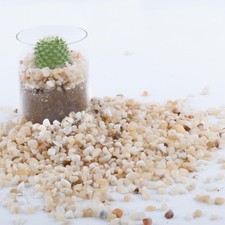 2.4lb Aquarium Gravel for Plants, 1/5Inch Outdoor Decorative River Rocks for ...