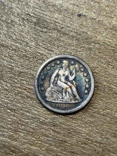 1856 Liberty Seated Dime VF