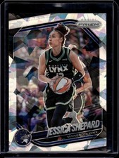 2025 Panini Prizm WNBA #137 Jessica Shepard Ice Prizms