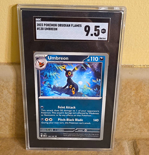 Umbreon graded SGC 9.5 for sale on eBay