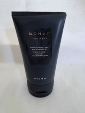 Monat for Men Essential Shaving Cream with Rejuveniqe 4 fl oz New Sealed